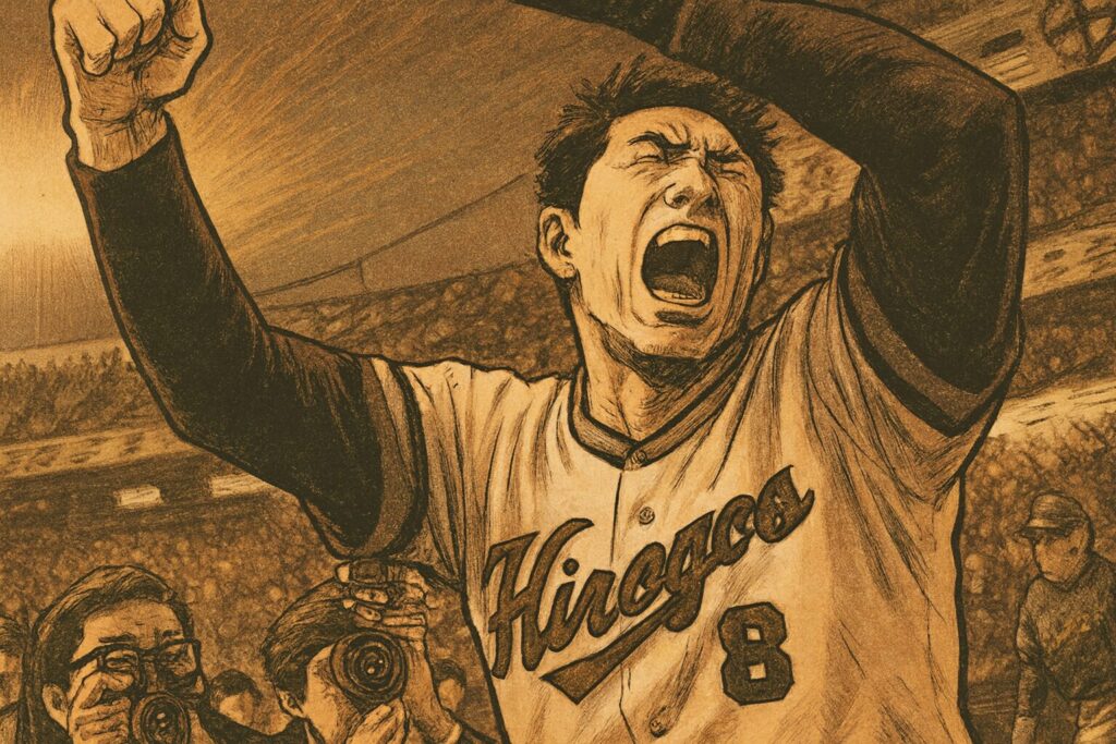 広島カープを優勝に導いた山本浩二